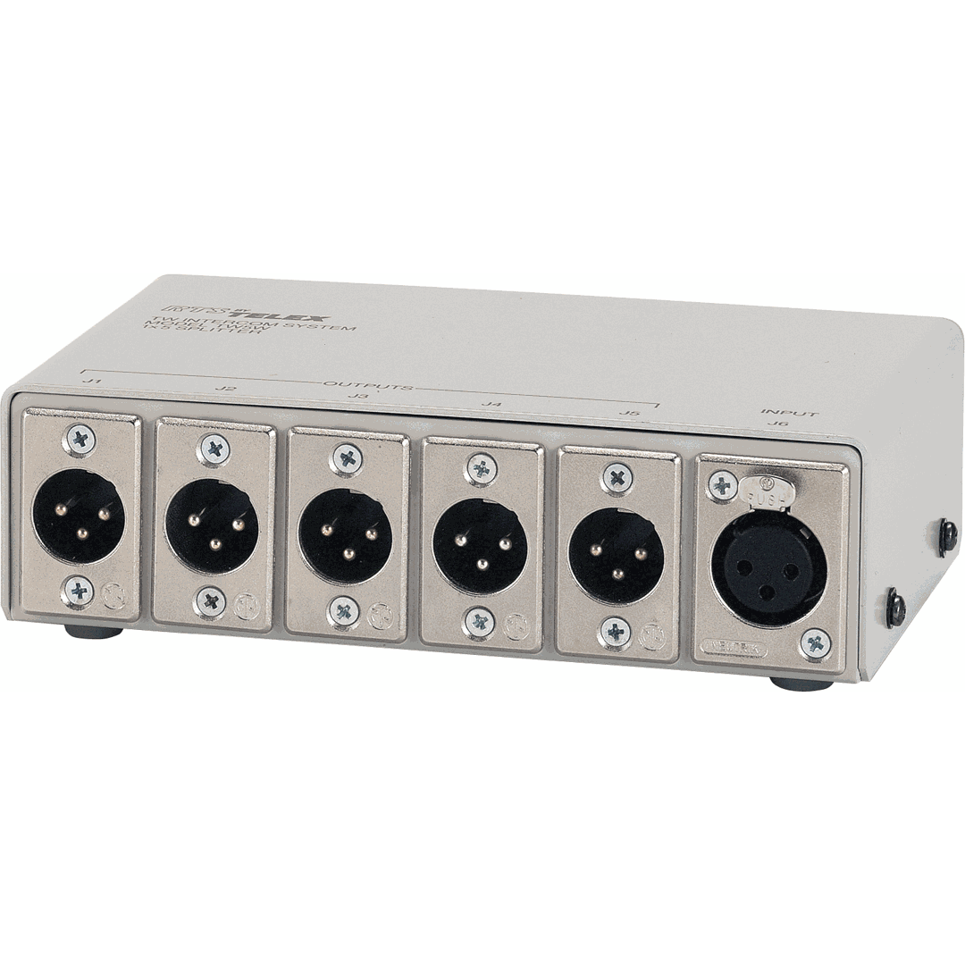 Telex/RTS TW-5W 1x5 Dual-Channel Passive Splitter - view 2