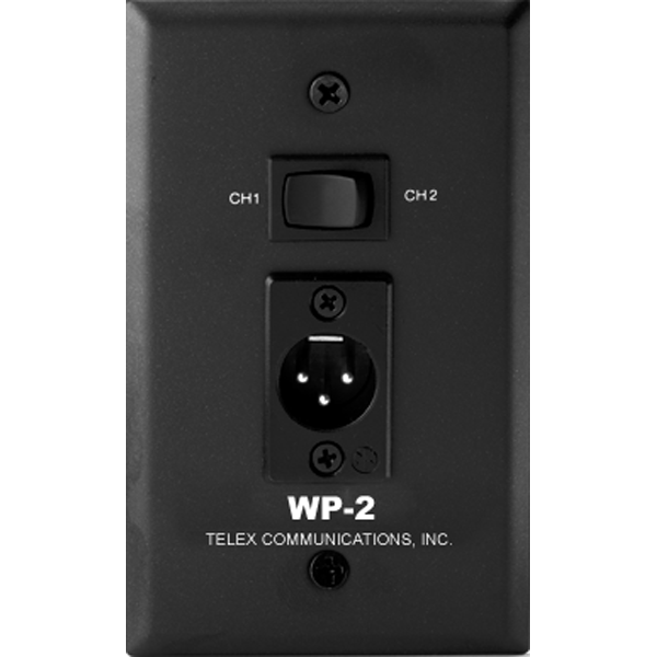 Telex WP-2Wall Plate Selector Switch product image