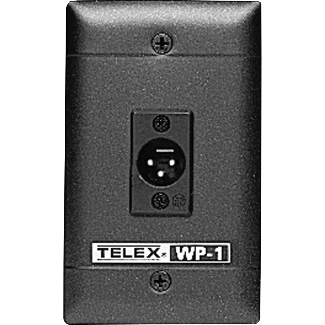 Telex WP-1Wall Plate 3-Pin XLR product image