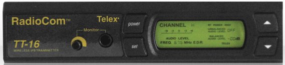 Telex TT-16 16-Channel Broadcast Wireless IFB Transmitter