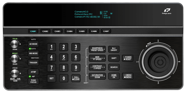 Telycam V-Joy NDI PTZ Camera Controller