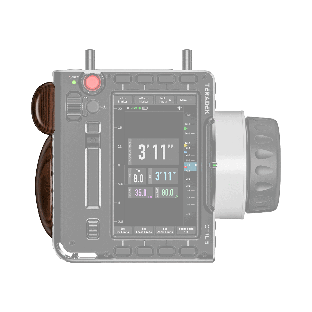 Teradek RT Hand Grips for CTRL.5