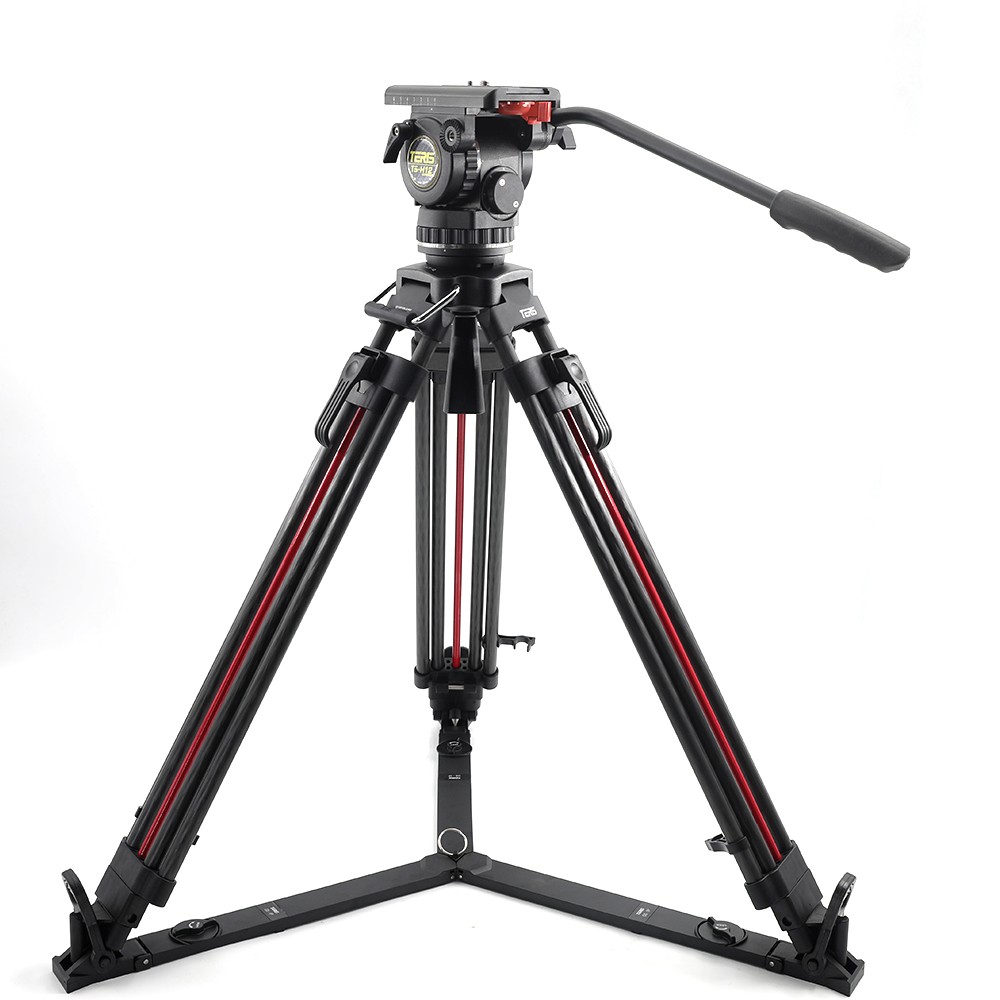 Teris TS-H12CF-Q Fluid Head and 2-Stage Carbon Fiber Tripod System - view 2