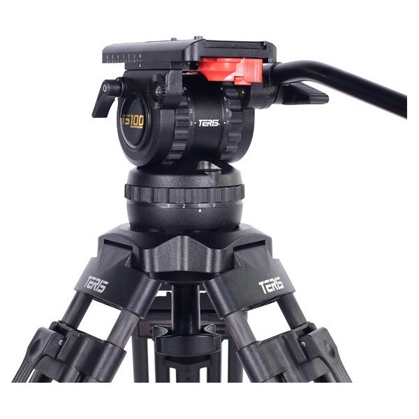 Teris TS100 Professional Fluid Head, 100mm Bowl
