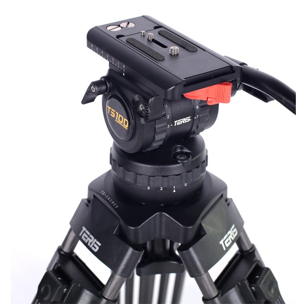 Teris TS100 Professional Fluid Head, 100mm Bowl - view 2
