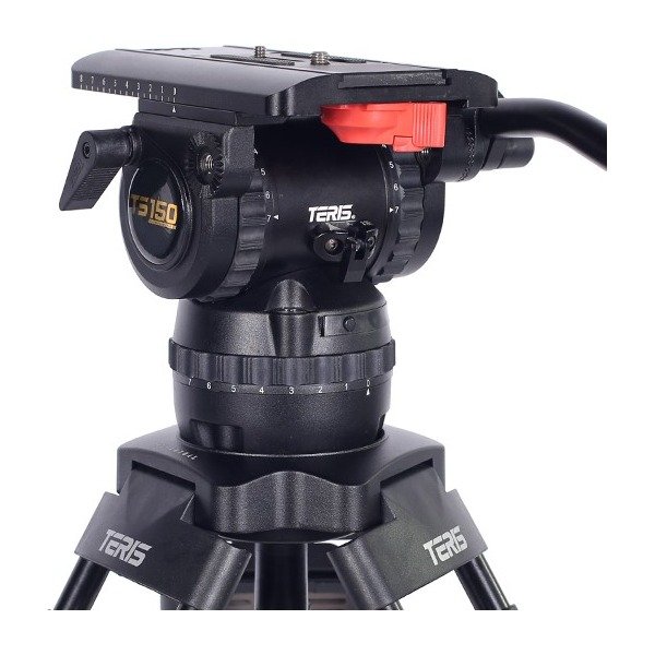 Teris TS150 Professional Fluid Head, 100mm Bowl