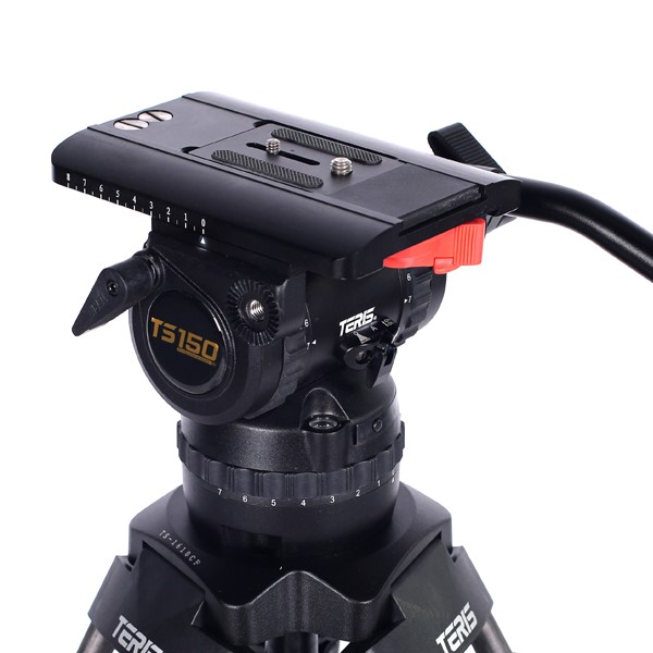 Teris TS150 Professional Fluid Head, 100mm Bowl - view 2