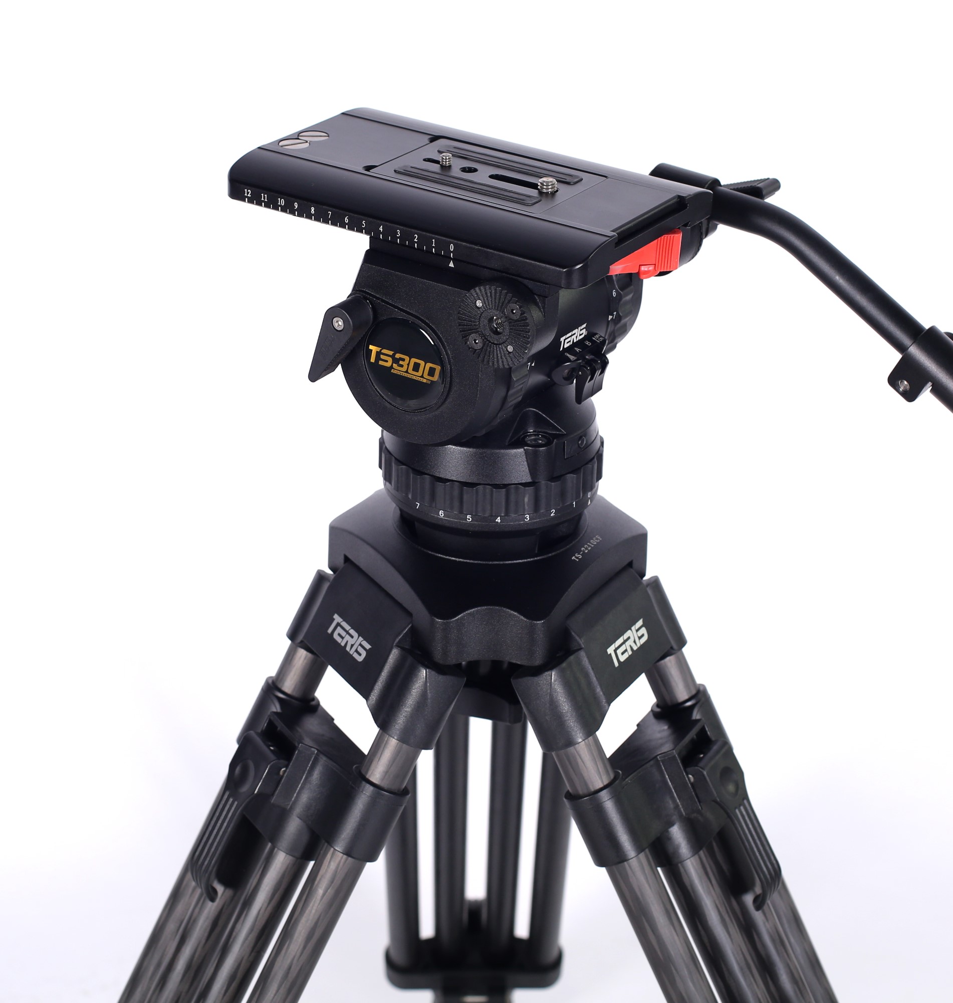 Teris TS300 Professional Fluid Head, 100mm Bowl - view 2
