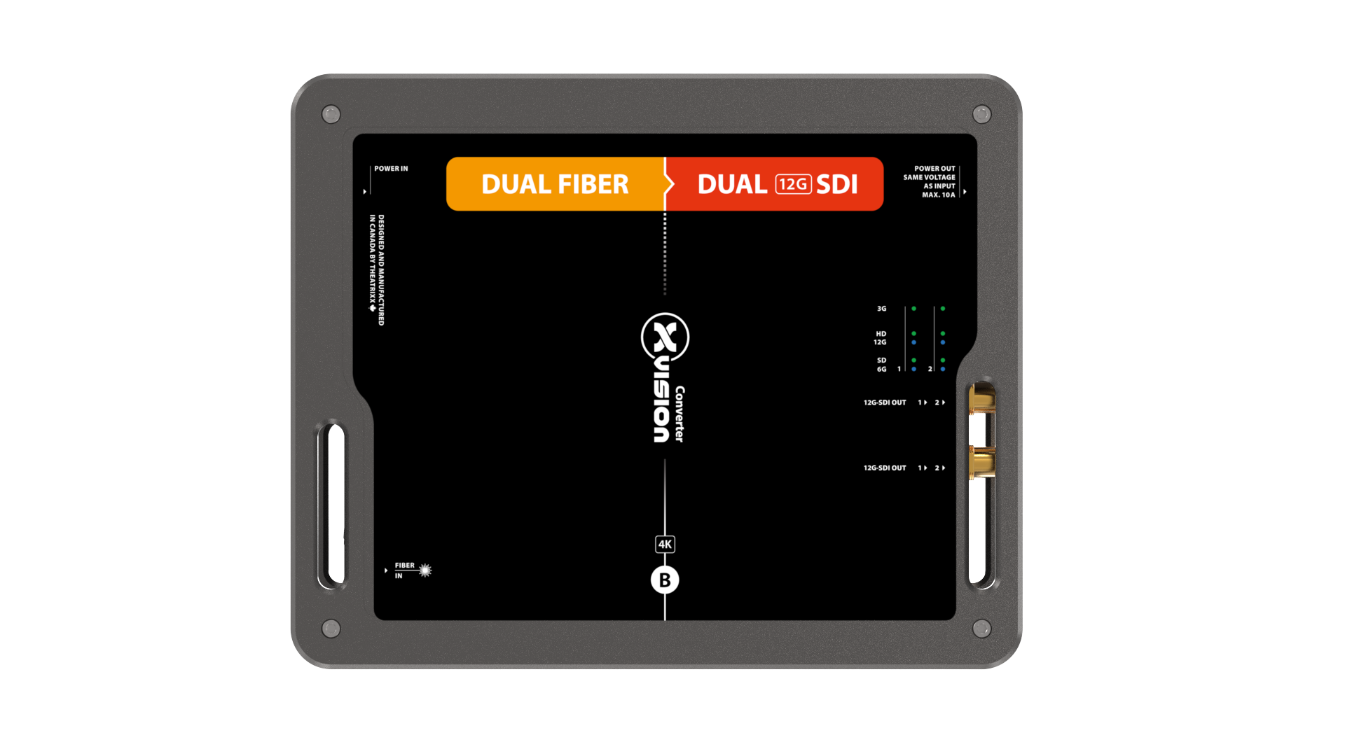 Theatrixx xVision Dual Fiber to Dual 12G-SDI - XVV2FIBER2SDI-12G - view 2