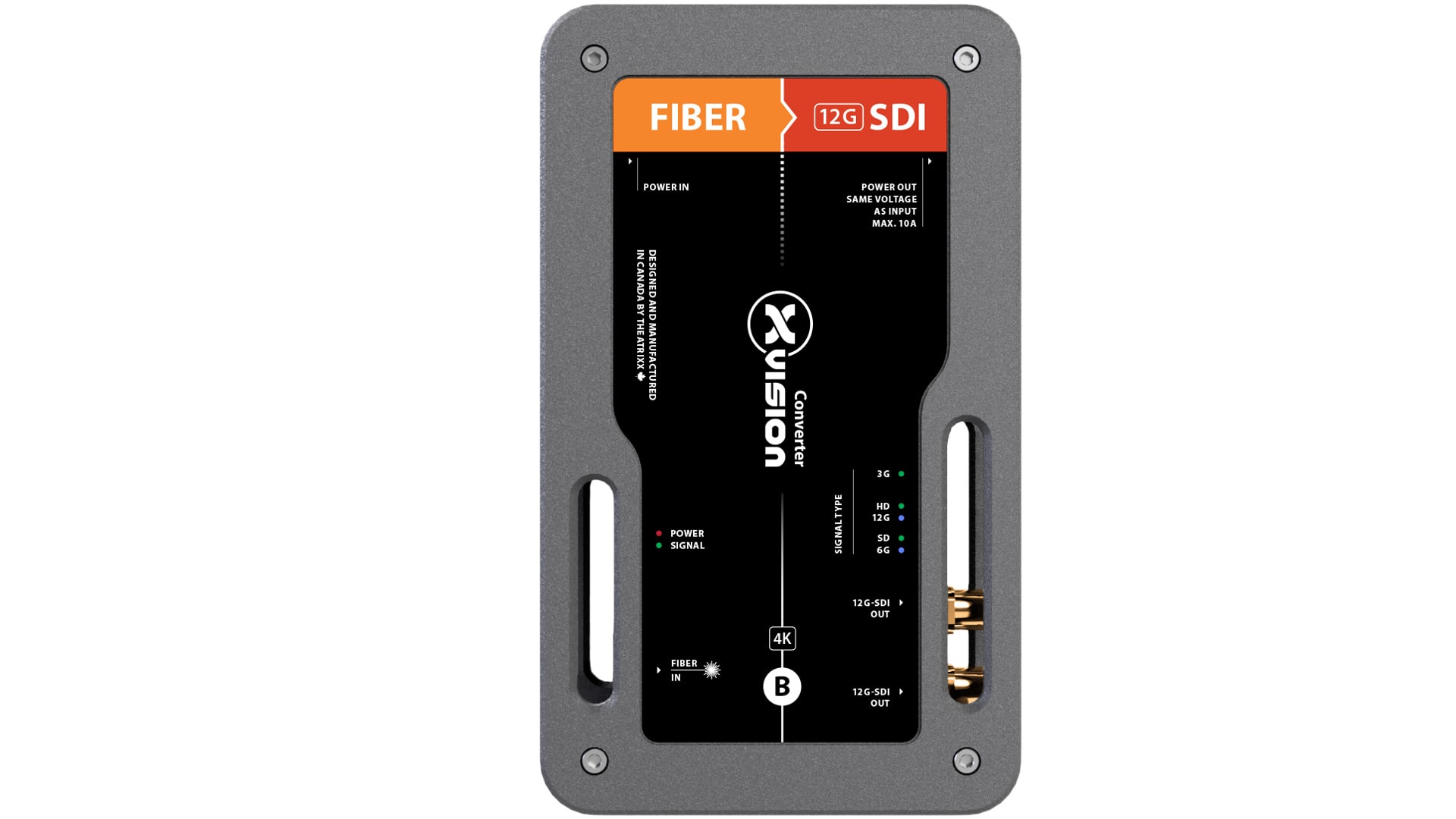 Theatrixx xVision Fiber to 12G-SDI True1 - XVVFIBER2SDIT1-12G - view 2