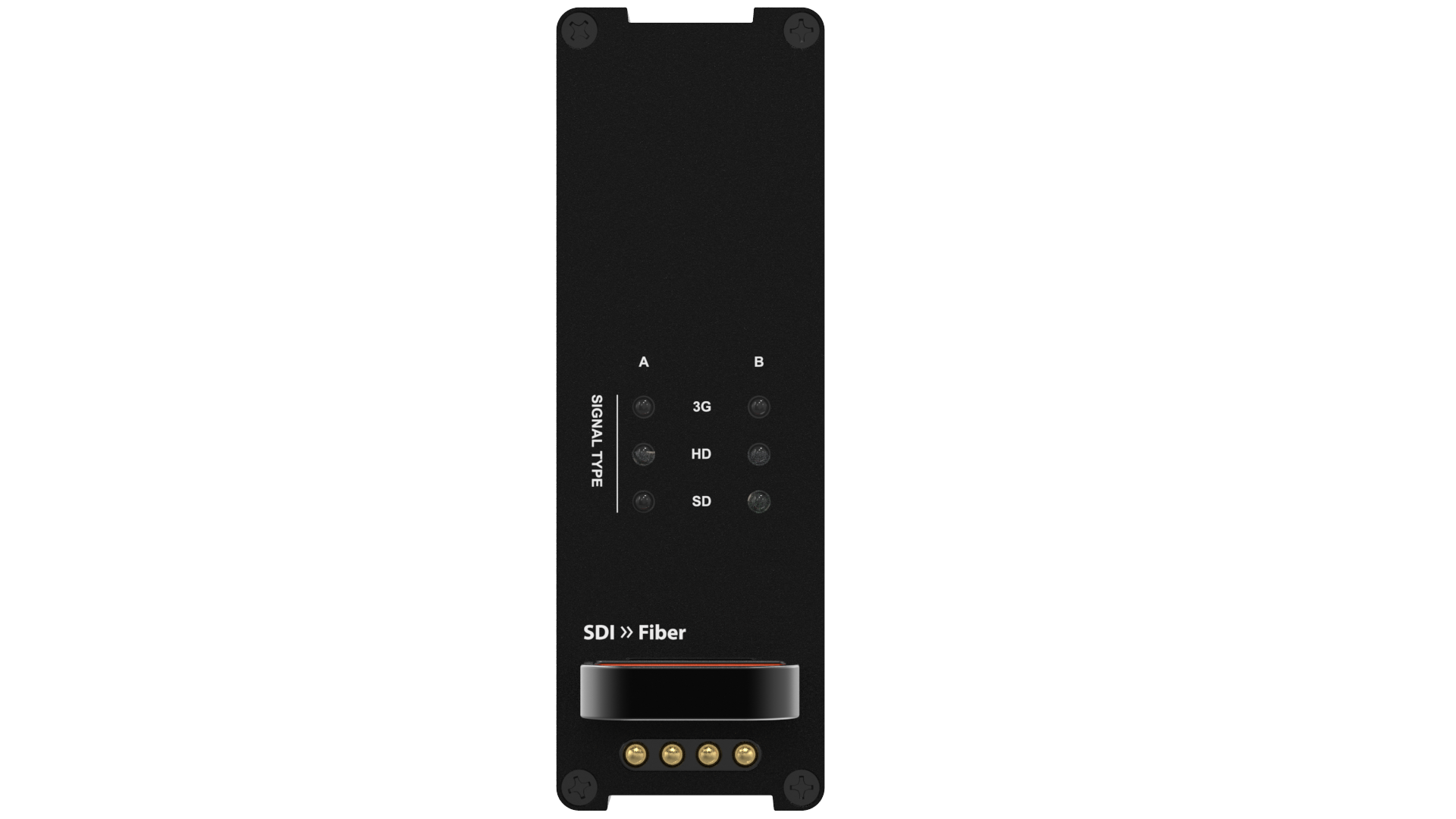 Theatrixx xVision Dual SDI to Dual Fiber Reversible Module - XVVRM2SDI2FIBER Rack - view 2