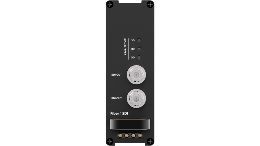 Theatrixx xVision Fiber to SDI Reversible Module - XVVRMFIBER2SDI Rack