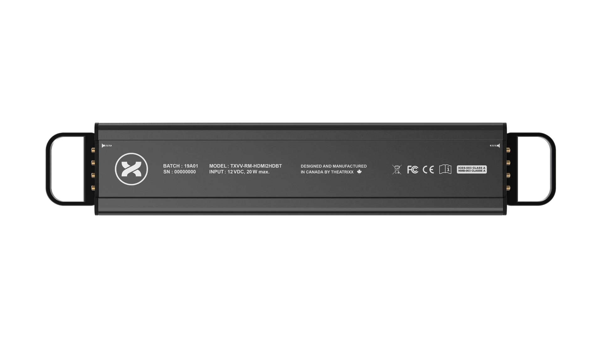 Theatrixx xVision HDMI to HDBaseT Reversible Module - XVVRMHDMI2HDBT - view 4