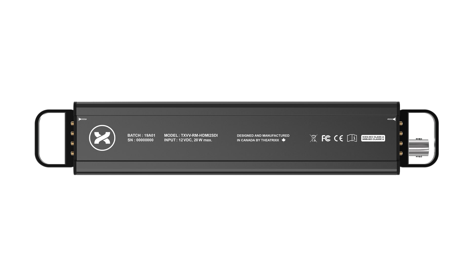 Theatrixx xVision HDMI to SDI Reversible Module - XVVRMHDMI2SDI - view 4