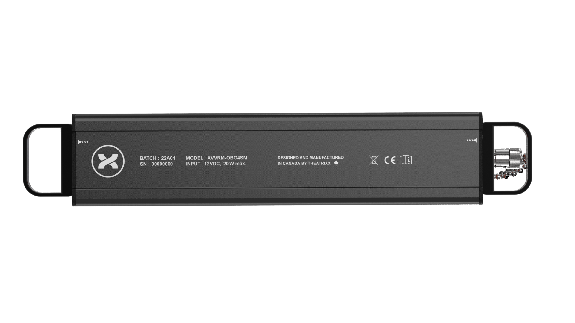 Theatrixx xVision Optical Breakout - 4 channels (single mode) - XVVRMOBO4S - view 4