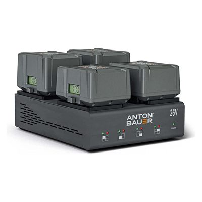 Anton Bauer LP4 B-Mount Quad Charger