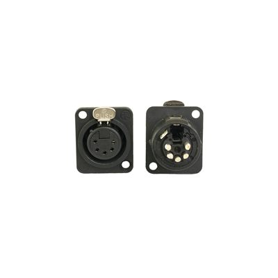 AceBackstage C-15106 Female XLR 5-Pole Solder Termination