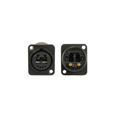 AceBackstage opticalCON LC-DuplexFeed Thru