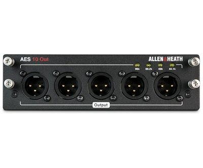 Allen & Heath AES3 I/O Card, 10 Out