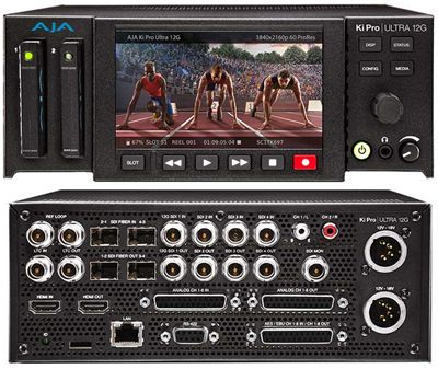 AJA Ki-Pro Ultra 12G4K/UltraHD/2K/HD Recorder/Player