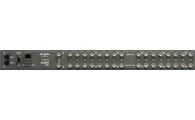 AJA KUMO1616 12G Compact 1RU 16x16 12G-SDI Router