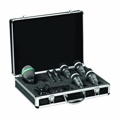 AKG Drum Set Concert 1 Professional Drum Microphone Set