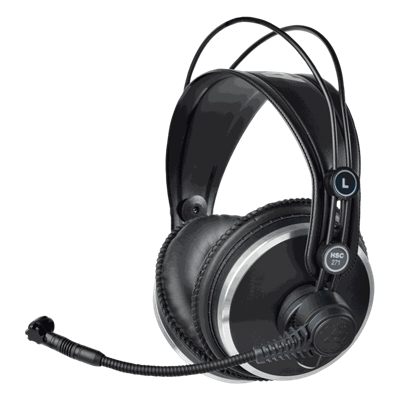 AKG HSC271 Closed-Back Headset with Condenser Microphone