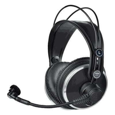AKG HSD271 Closed-Back Headset with Dynamic Microphone