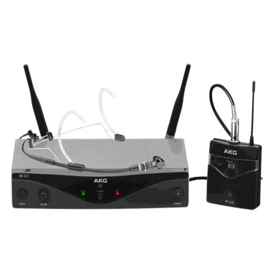 AKG WMS420 Headworn Set Wireless Microphone System