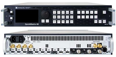 Analog Way QuickMatrix 4K Presentation Switcher