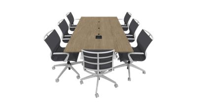 Ashton Bentley RT7 Rectangular 7 Seat Table Surface