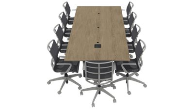 Ashton Bentley RT9 Rectangular 9 Seat Table Surface