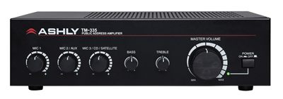 Ashly TM-335 Three-Input 35 W Mixer Amplifier