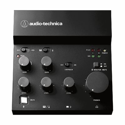 Audio-Technica AT-UMX3 Livestreaming USB Audio Mixer