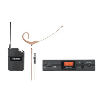 Audio-Technica ATW-2192xcSTH 2000 Series Wireless Headworn System with BP892xcW-TH 2000 Series wireless headworn microphone system