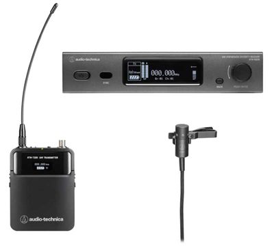 Audio-Technica ATW-3211/831DE2 3000 Series Wireless Lavalier System (AT831cH, DE2 Band)
