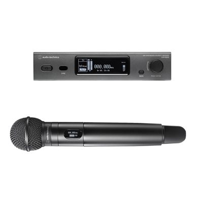Audio-Technica ATW-3212NC510 Network Handheld System A network-enabled 3000 Series handheld system fitted with the ATW-C510 dynamic capsule