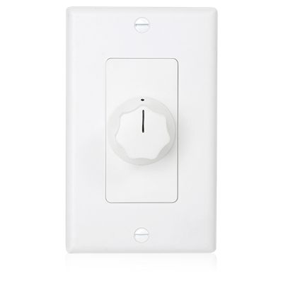 AtlasIED AT10D Deluxe Decora Plate Mounted 70.7V 10W Attenuator, 3dB Steps