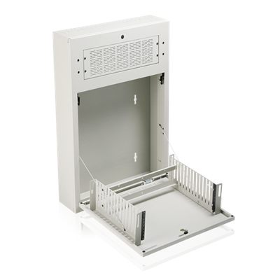 AtlasIED AWR2W-HR 2RU Tilt Out Half Rack Wall Cabinet