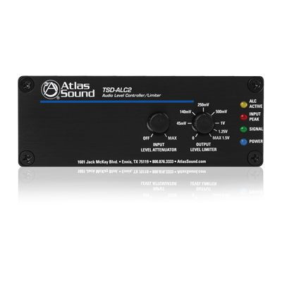 AtlasIED TSD-ALC2 Audio Level Controller / Limiter