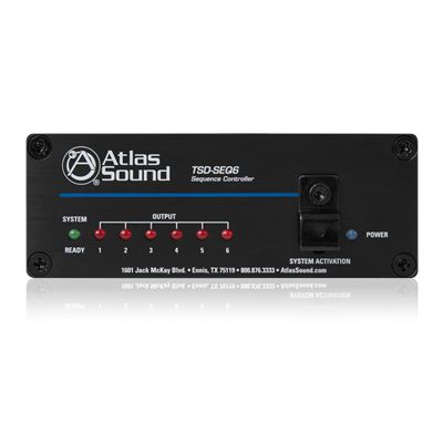 AtlasIED TSD-SEQ6 AC Sequence Controller
