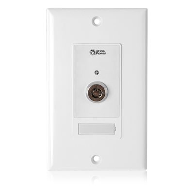 AtlasIED WPD-KSWM Wall Plate Key Switch, Momentary Contact Closure