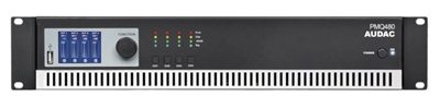 AUDAC PMQ480 WaveDynamics quad-channel 70/100V amplifier