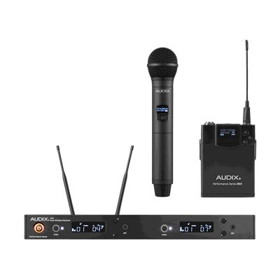 Audix AP62C2BP Dual-Channel True Diversity Combo Wireless System