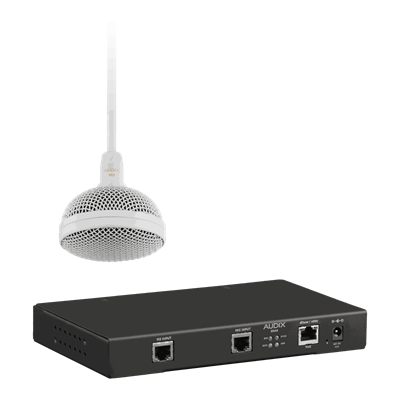 Audix M3WDK Hanging Ceiling Microphone Dante Kit