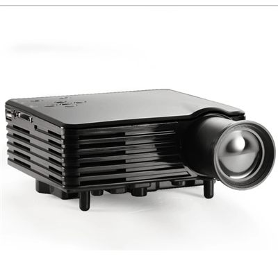 Avinair Mini Projector | Full HD 1080p LED DLP Video Projector | Inputs - HDMI, USB, AV, SD Card, VGA | Audio - Built-in Speaker, Headphone / Aux Output | Wireless Remote Control | Compact | Portable