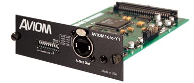 Aviom16/o-Y1 A-Net Card for Yamaha Consoles