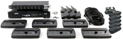 Aviom Mix320 Personal Mixing System, Six A320 Mixers