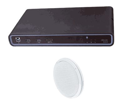 Biamp Devio SCR-25CX White Conferencing Hub