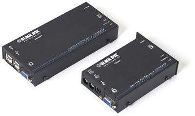 Black Box ACU5050A-R2 ServSwitch Wizard KVM Extender - VGA, USB 2.0, Audio, Dual-Access, CATx